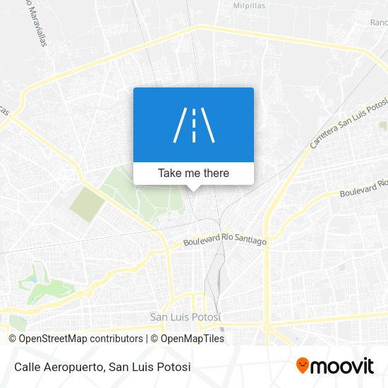 Calle Aeropuerto map