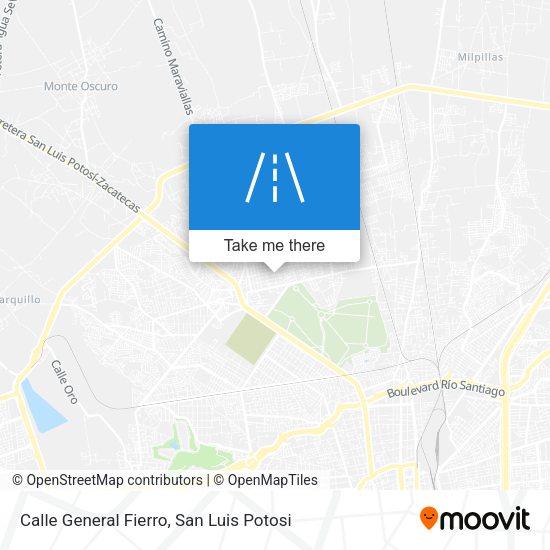 Mapa de Calle General Fierro