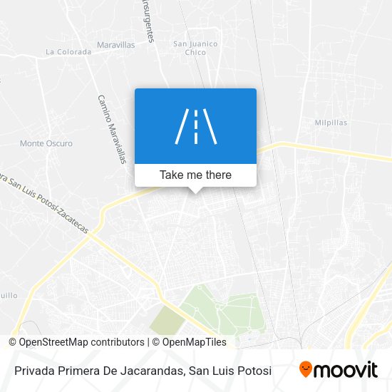 Privada Primera De Jacarandas map