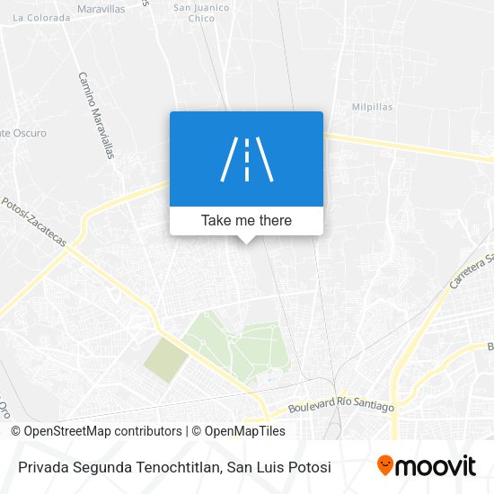 Privada Segunda Tenochtitlan map