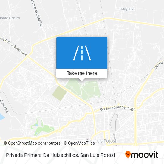 Privada Primera De Huizachillos map
