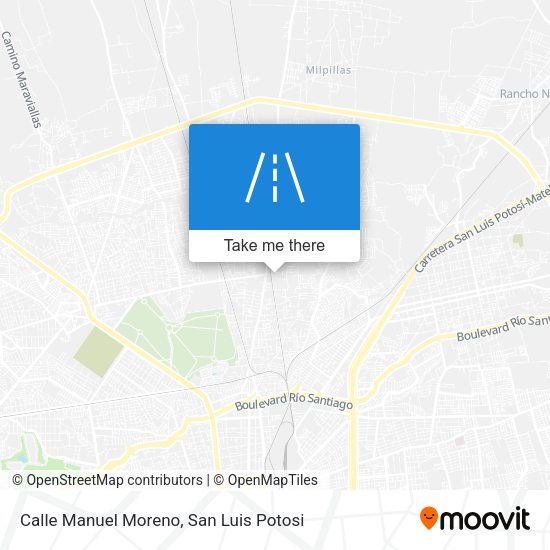 Calle Manuel Moreno map