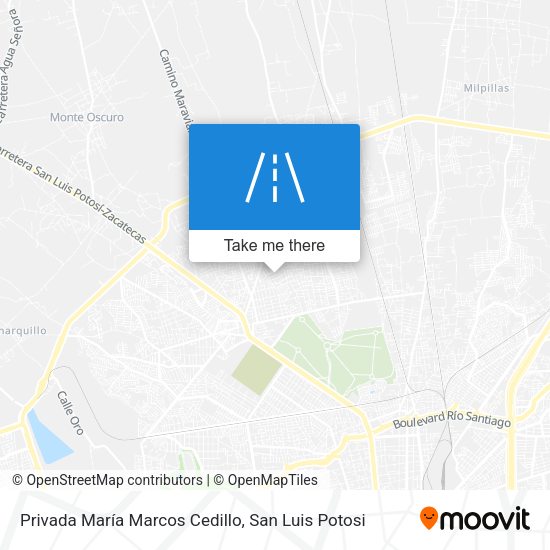 Mapa de Privada María Marcos Cedillo