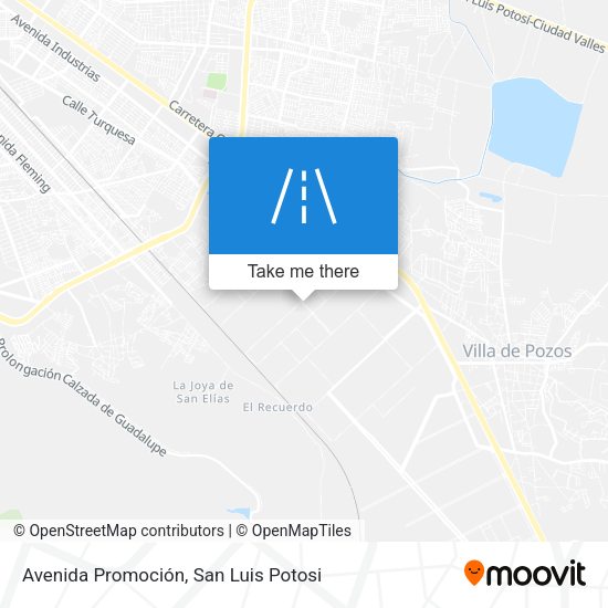 Mapa de Avenida Promoción