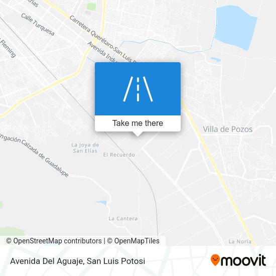 Avenida Del Aguaje map