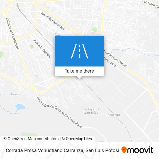 Cerrada Presa Venustiano Carranza map