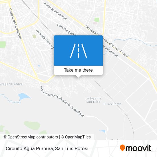 Mapa de Circuito Agua Púrpura