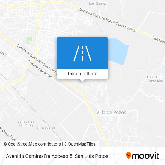Mapa de Avenida Camino De Acceso 5