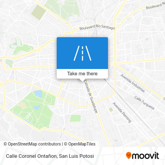 Calle Coronel Ontañon map