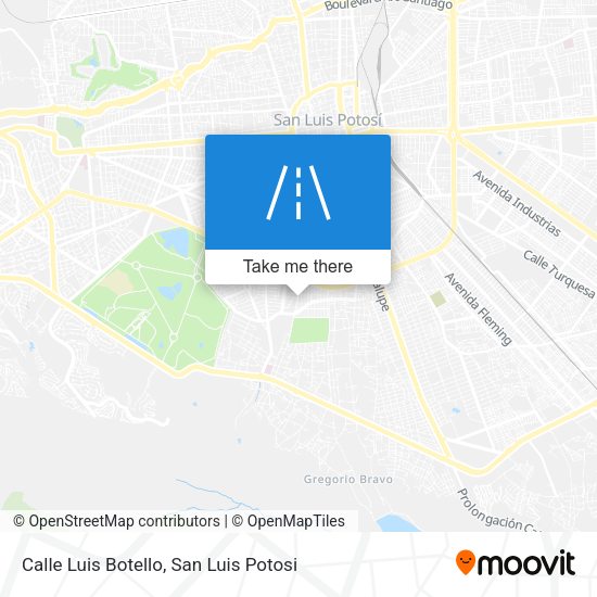 Calle Luis Botello map