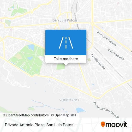 Privada Antonio Plaza map
