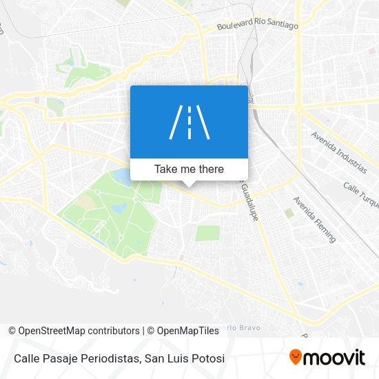 Calle Pasaje Periodistas map