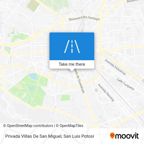 Privada Villas De San Miguel map