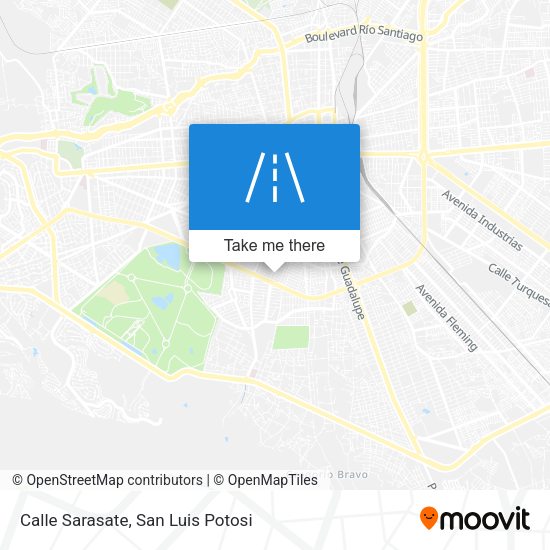 Calle Sarasate map