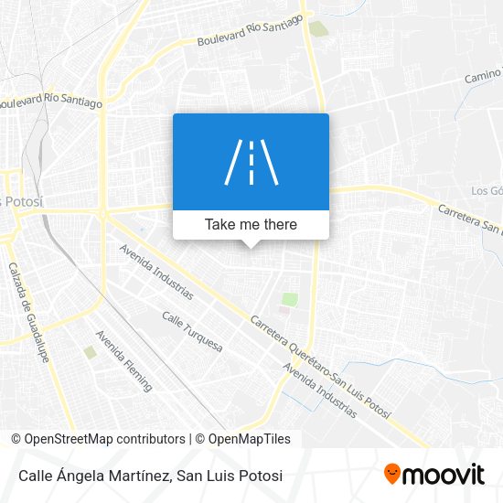 Mapa de Calle Ángela Martínez