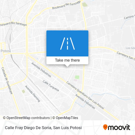 Mapa de Calle Fray Diego De Soria