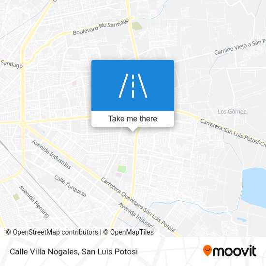 Calle Villa Nogales map