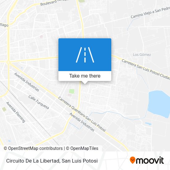 Circuito De La Libertad map