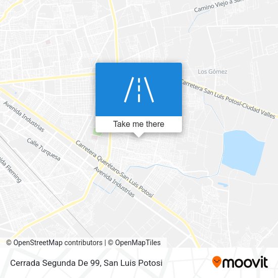 Mapa de Cerrada Segunda De 99