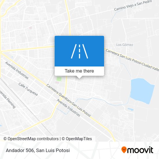 Andador 506 map