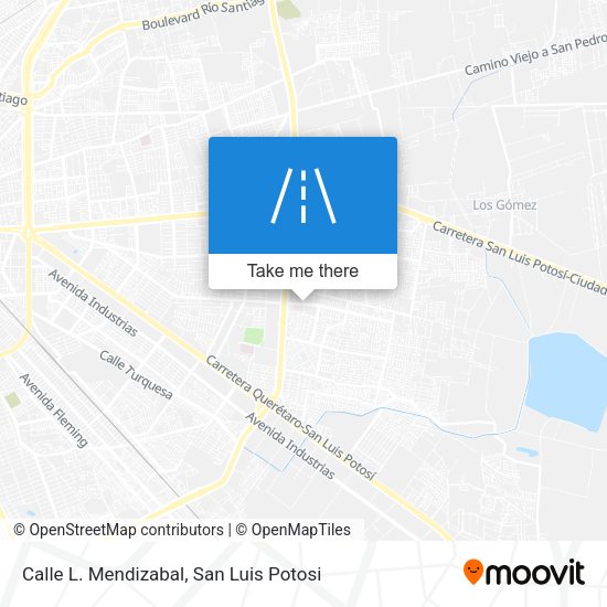 Calle L. Mendizabal map
