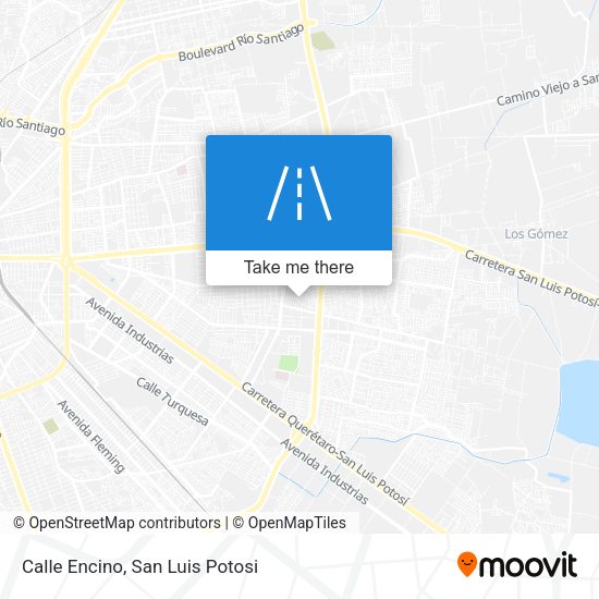 Mapa de Calle Encino