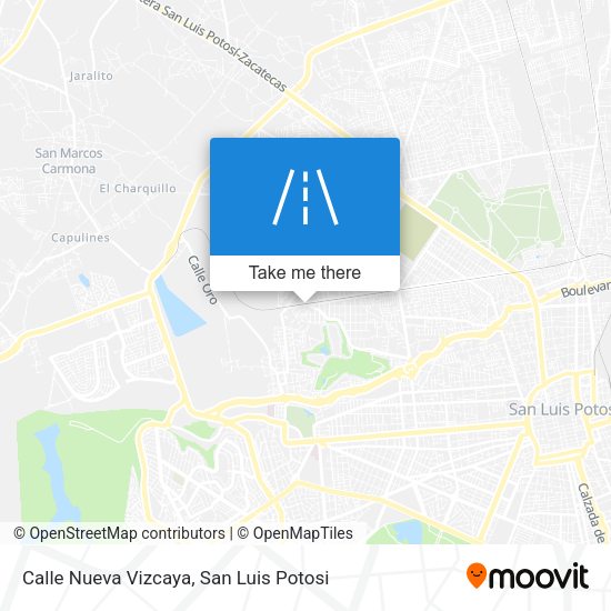 Mapa de Calle Nueva Vizcaya