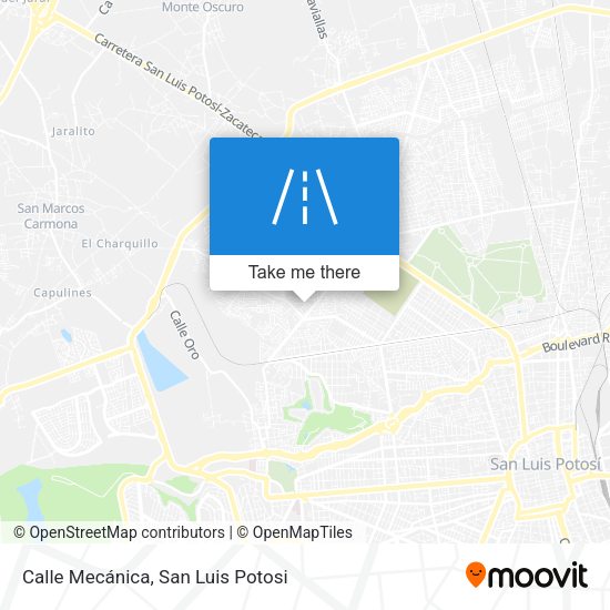 Mapa de Calle Mecánica