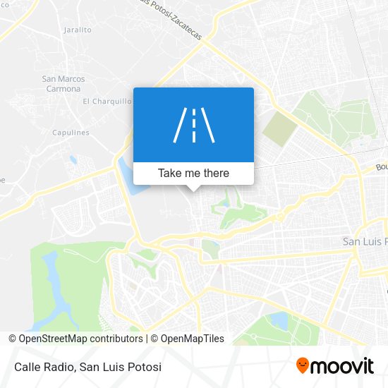 Calle Radio map