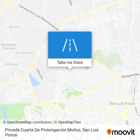 Mapa de Privada Cuarta De Prolongación Muñoz