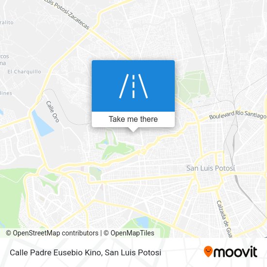 Calle Padre Eusebio Kino map