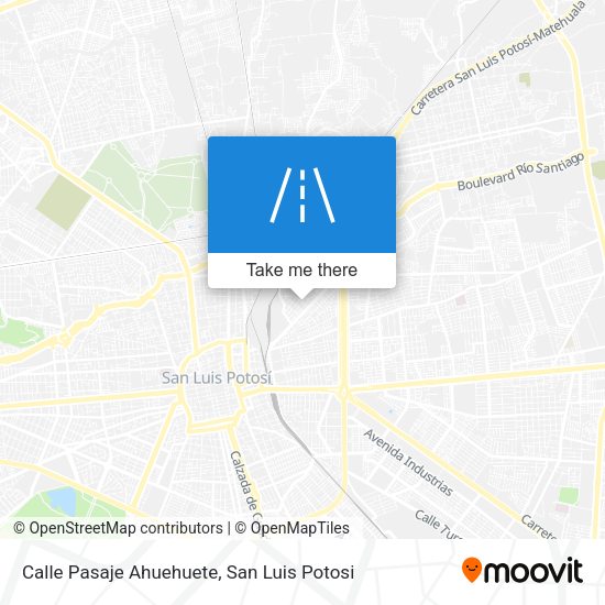 Calle Pasaje Ahuehuete map