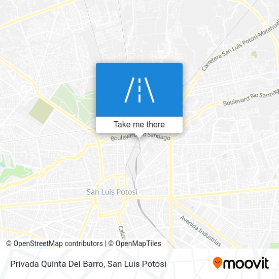 Privada Quinta Del Barro map