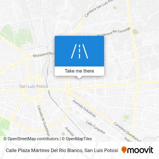 Calle Plaza Mártires Del Río Blanco map