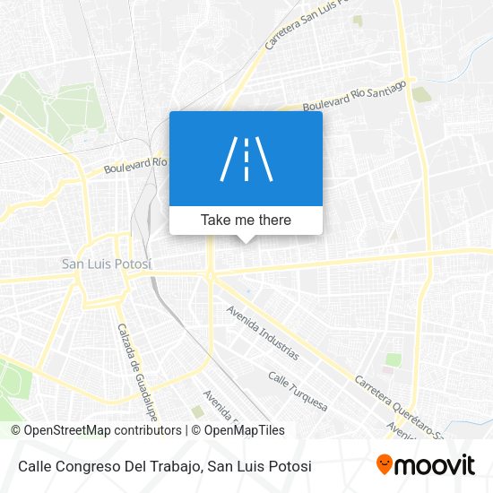 Calle Congreso Del Trabajo map