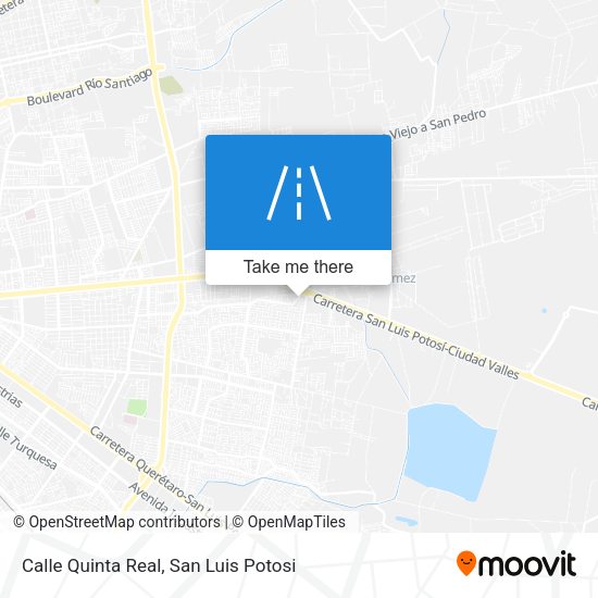 Mapa de Calle Quinta Real
