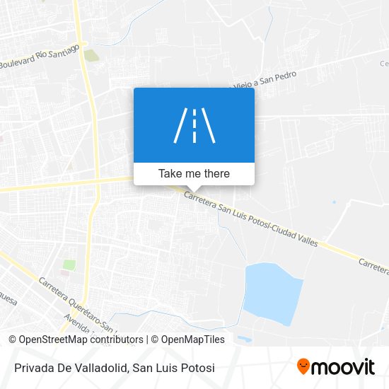 Privada De Valladolid map