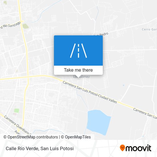 Mapa de Calle Río Verde