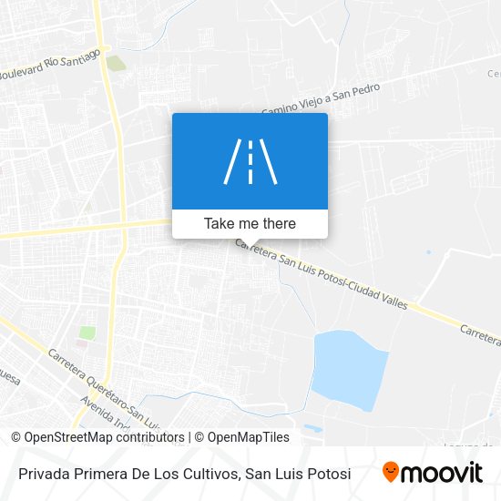 Privada Primera De Los Cultivos map