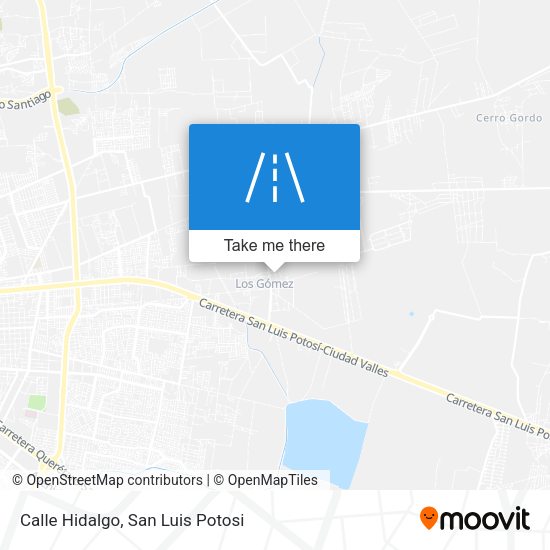 Calle Hidalgo map