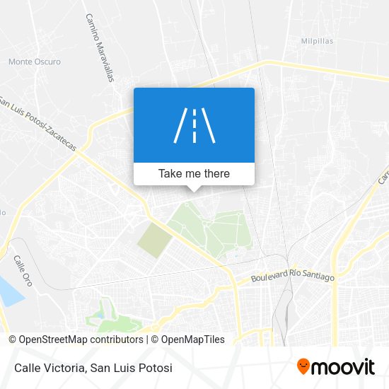 Calle Victoria map