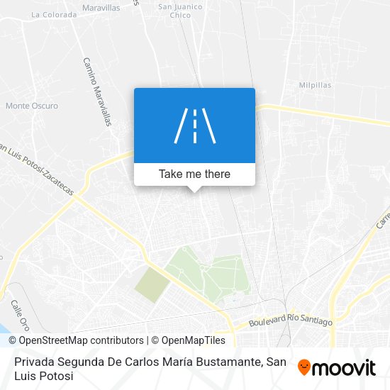 Privada Segunda De Carlos María Bustamante map