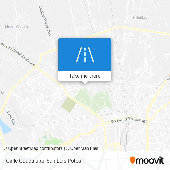 Calle Guadalupe map