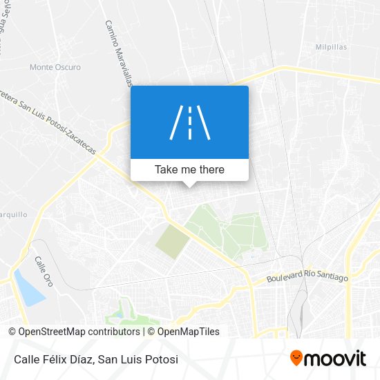 Mapa de Calle Félix Díaz