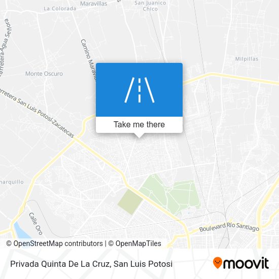 Mapa de Privada Quinta De La Cruz