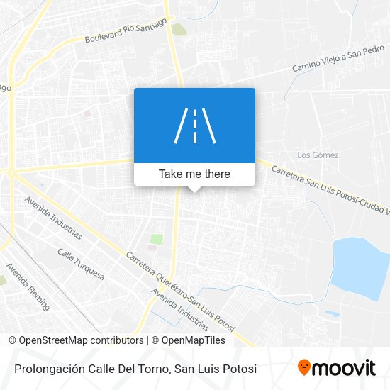 Prolongación Calle Del Torno map