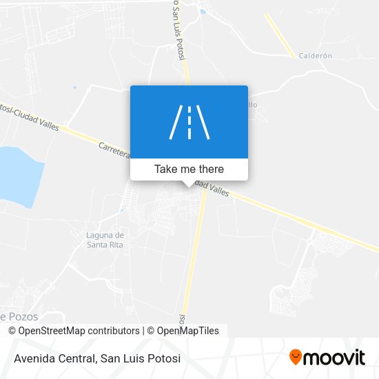 Avenida Central map