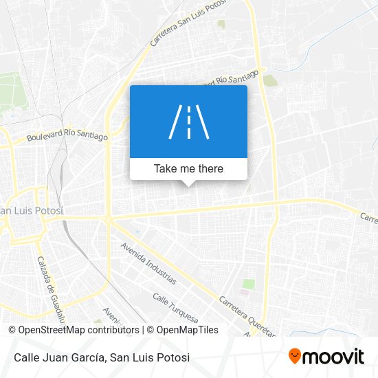 Calle Juan García map
