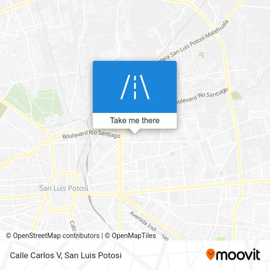 Calle Carlos V map