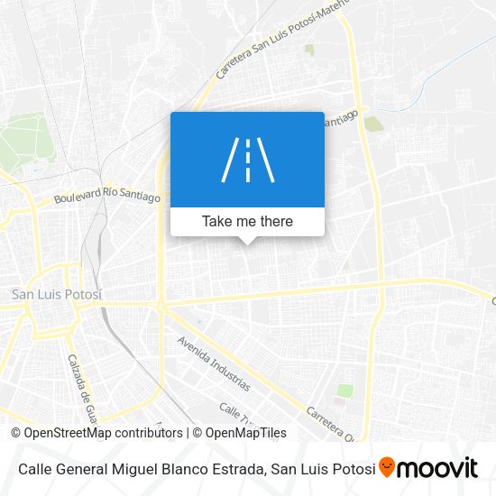 Calle General Miguel Blanco Estrada map